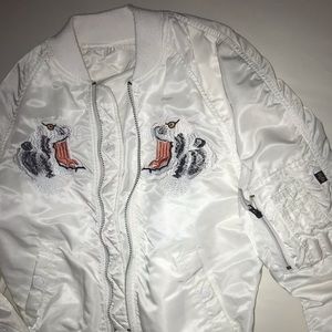 Men Bomber Jacket.